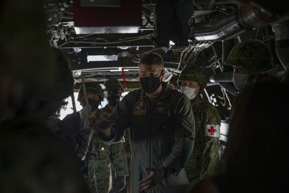 Japan Ground Self-Defense Force Medical Evacuation Training