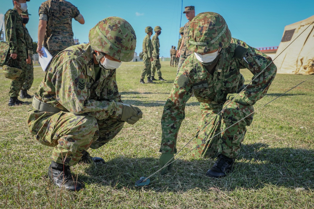 Green Meets Green | JGSDF Soldiers Visit 3rd MLG