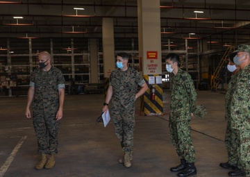 Green Meets Green | JGSDF Soldiers Visit 3rd MLG