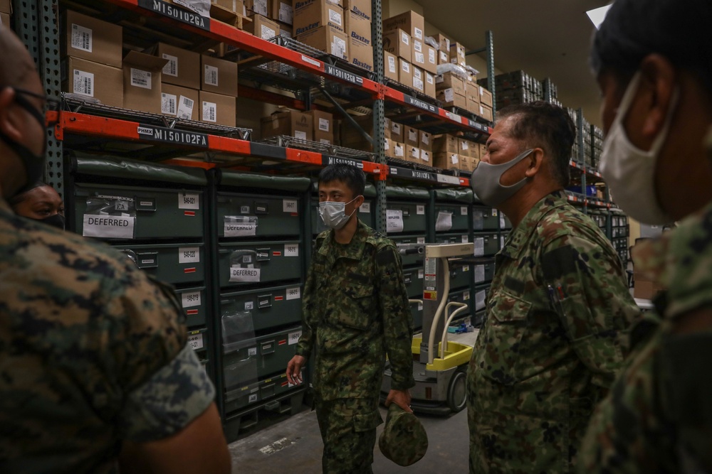 Green Meets Green | JGSDF Soldiers Visit 3rd MLG