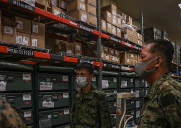 Green Meets Green | JGSDF Soldiers Visit 3rd MLG