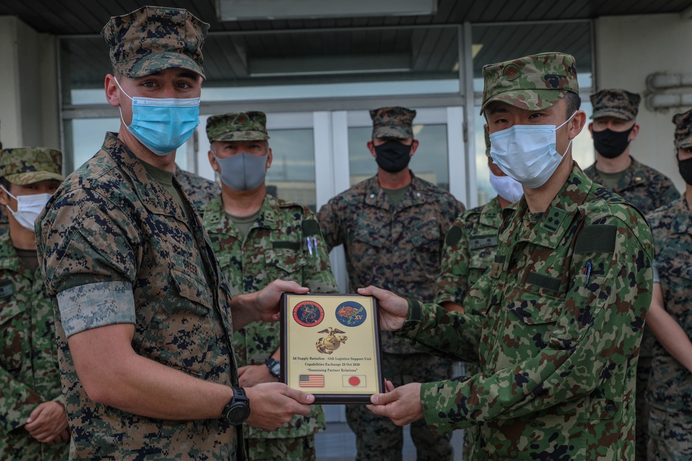 Green Meets Green | JGSDF Soldiers Visit 3rd MLG