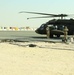 Soldiers preparing to take off