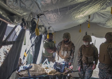 3rd Medical Battalion conducts Alert Contingency Marine Air-Ground Task Force training
