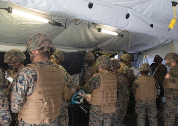 3rd Medical Battalion conducts Alert Contingency Marine Air-Ground Task Force training