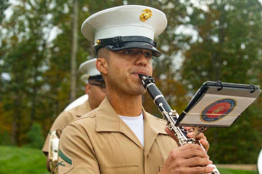 Quantico Marine Corps Band Performs at the National Museum of the Marine Corps