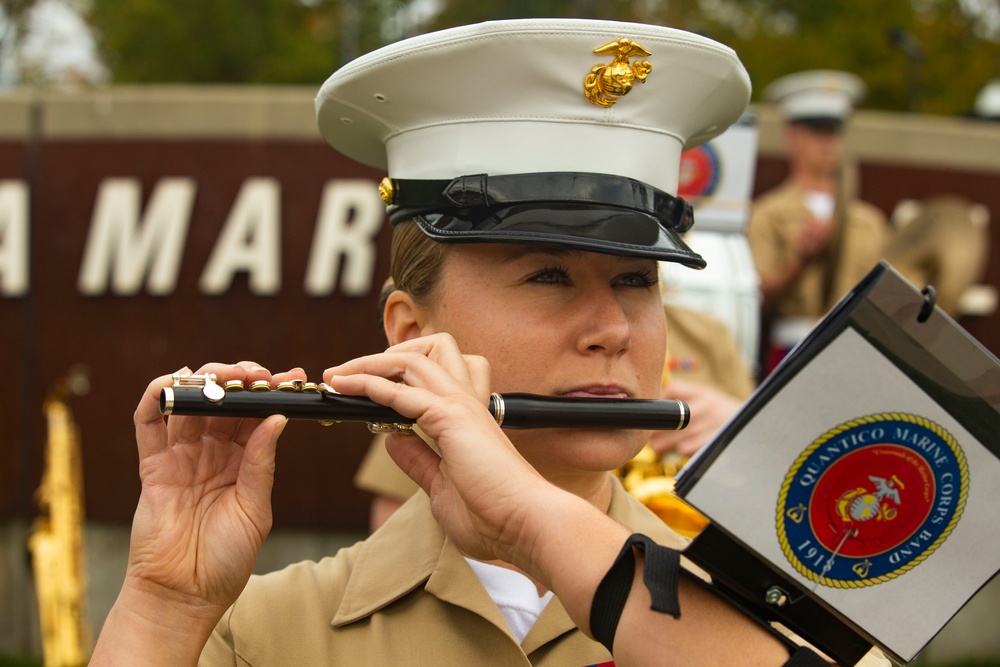 Quantico Marine Corps Band Performs at the National Museum of the Marine Corps