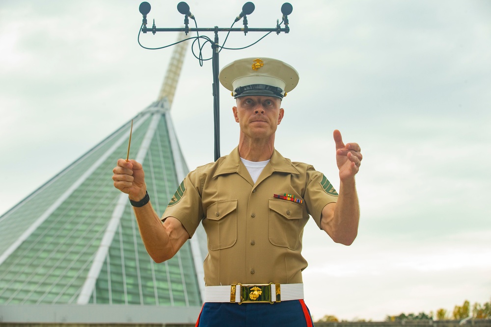 Quantico Marine Corps Band Performs at the National Museum of the Marine Corps