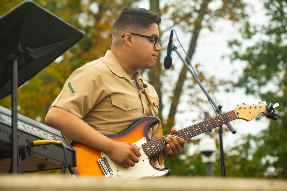 Quantico Marine Corps Band Performs at the National Museum of the Marine Corps