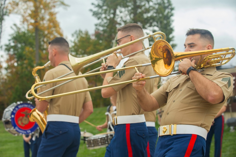 Quantico Marine Corps Band Performs at the National Museum of the Marine Corps