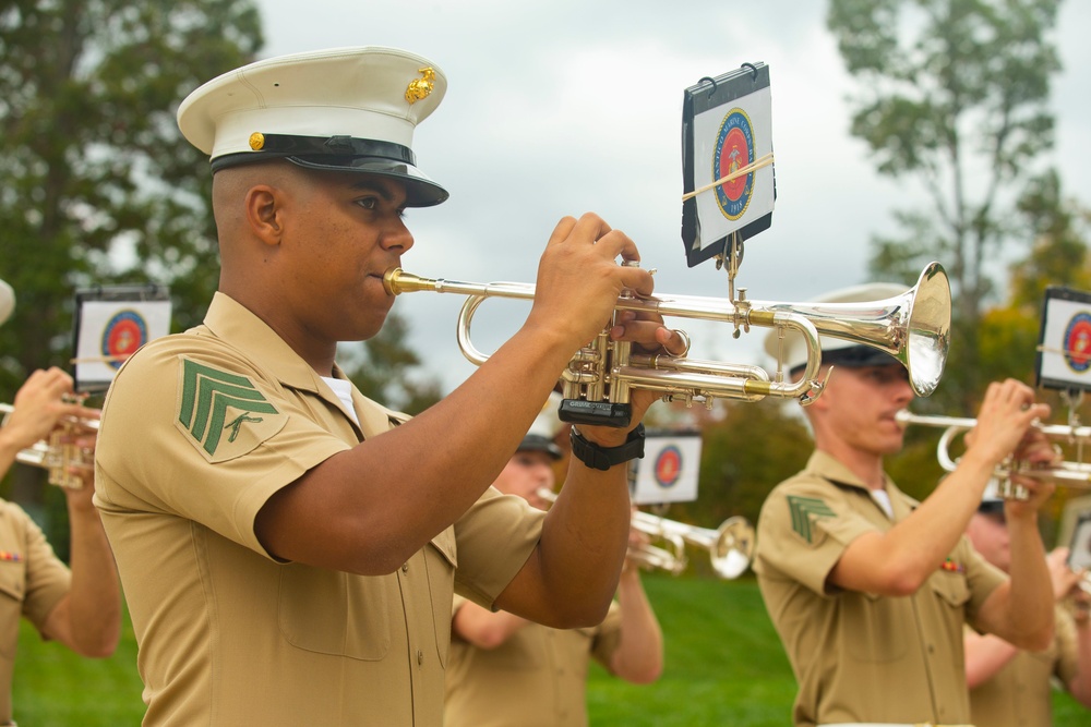 Quantico Marine Corps Band Performs at the National Museum of the Marine Corps