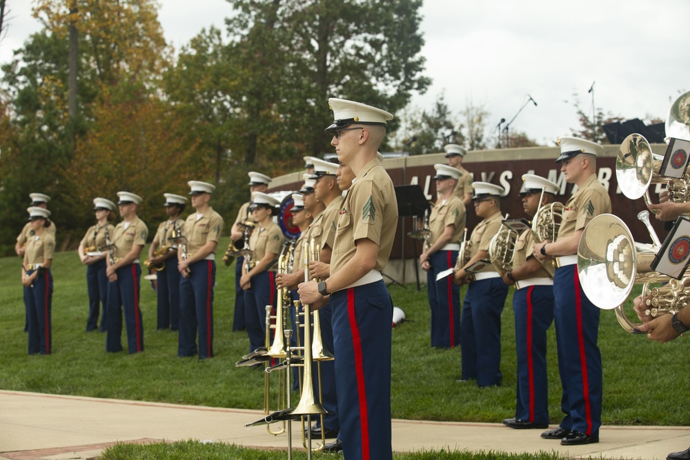 Quantico Marine Corps Band Performs at the National Museum of the Marine Corps