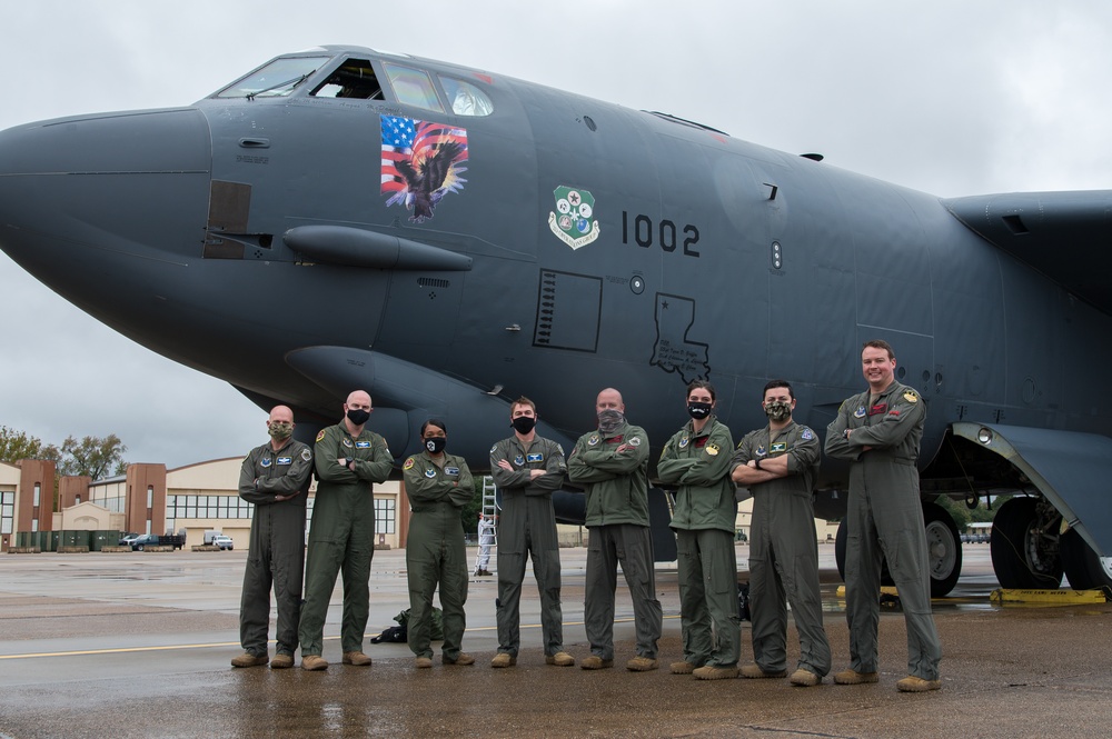 8th AF leadership fam flight