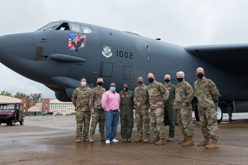 8th AF leadership fam flight