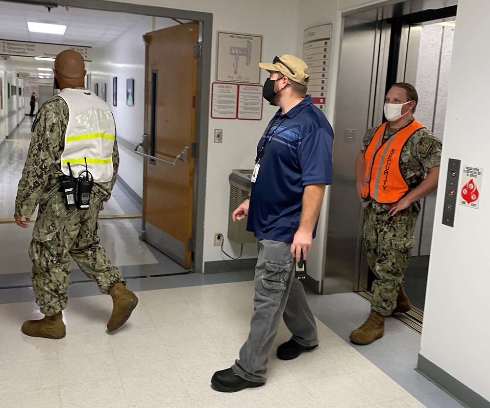 USNH Guantanamo Bay Emergency Management Training Team Turns Back Log into an Edge
