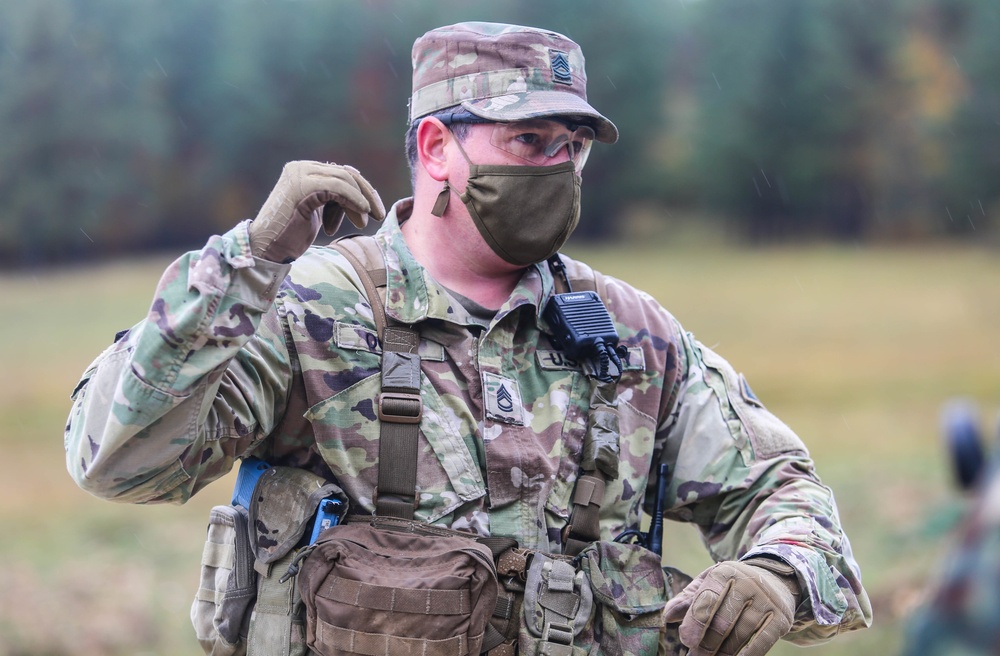 U.S. Soldiers training during KFOR28