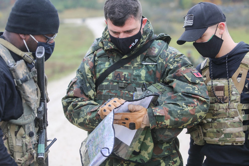 U.S. Army and Albanian Soldiers training during KFOR28