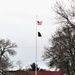 American Flag and Fort McCoy