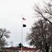 American Flag and Fort McCoy