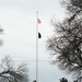 American Flag and Fort McCoy