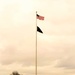 American Flag and Fort McCoy