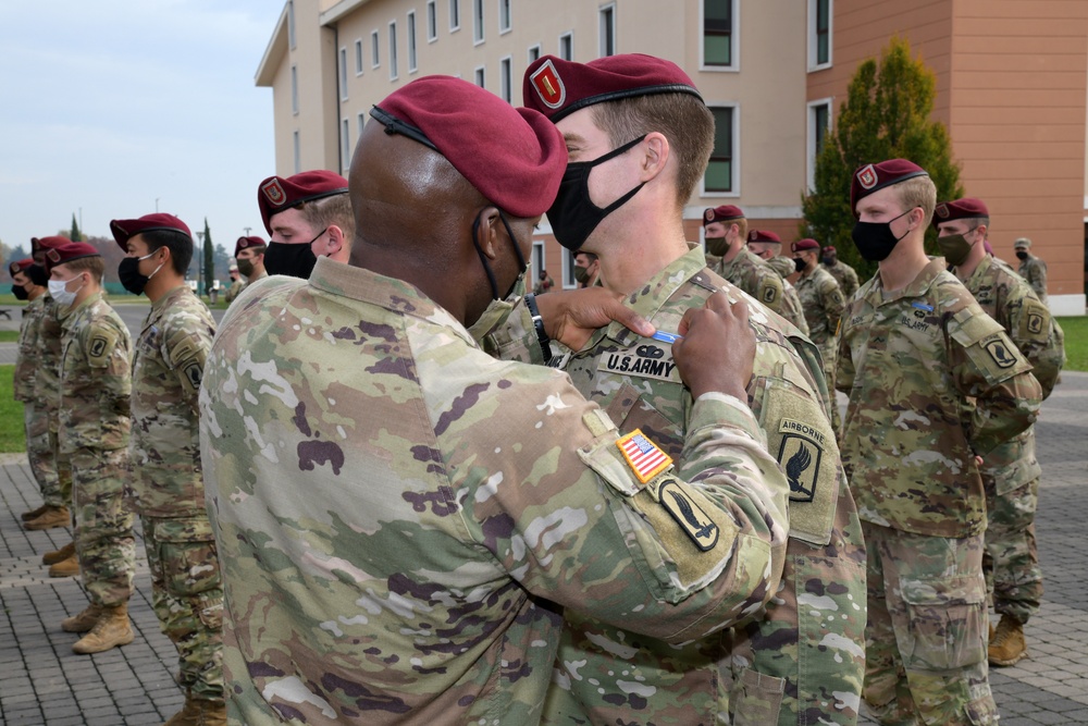 Expert Infantryman Badge (EIB) and Expert Soldier Badge (ESB) awards ceremony