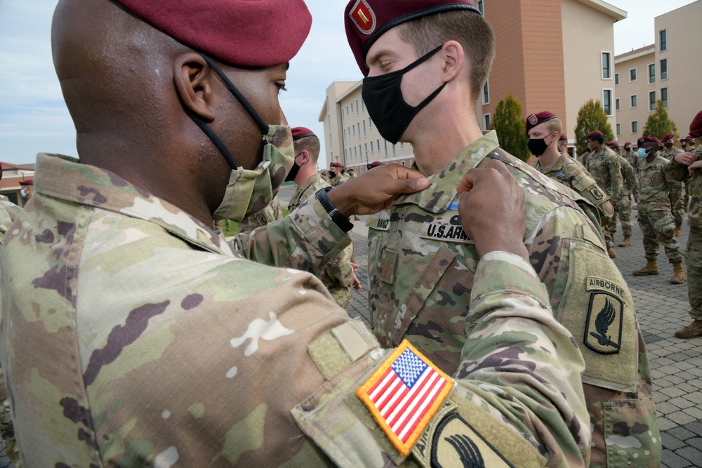 Expert Infantryman Badge (EIB) and Expert Soldier Badge (ESB) awards ceremony