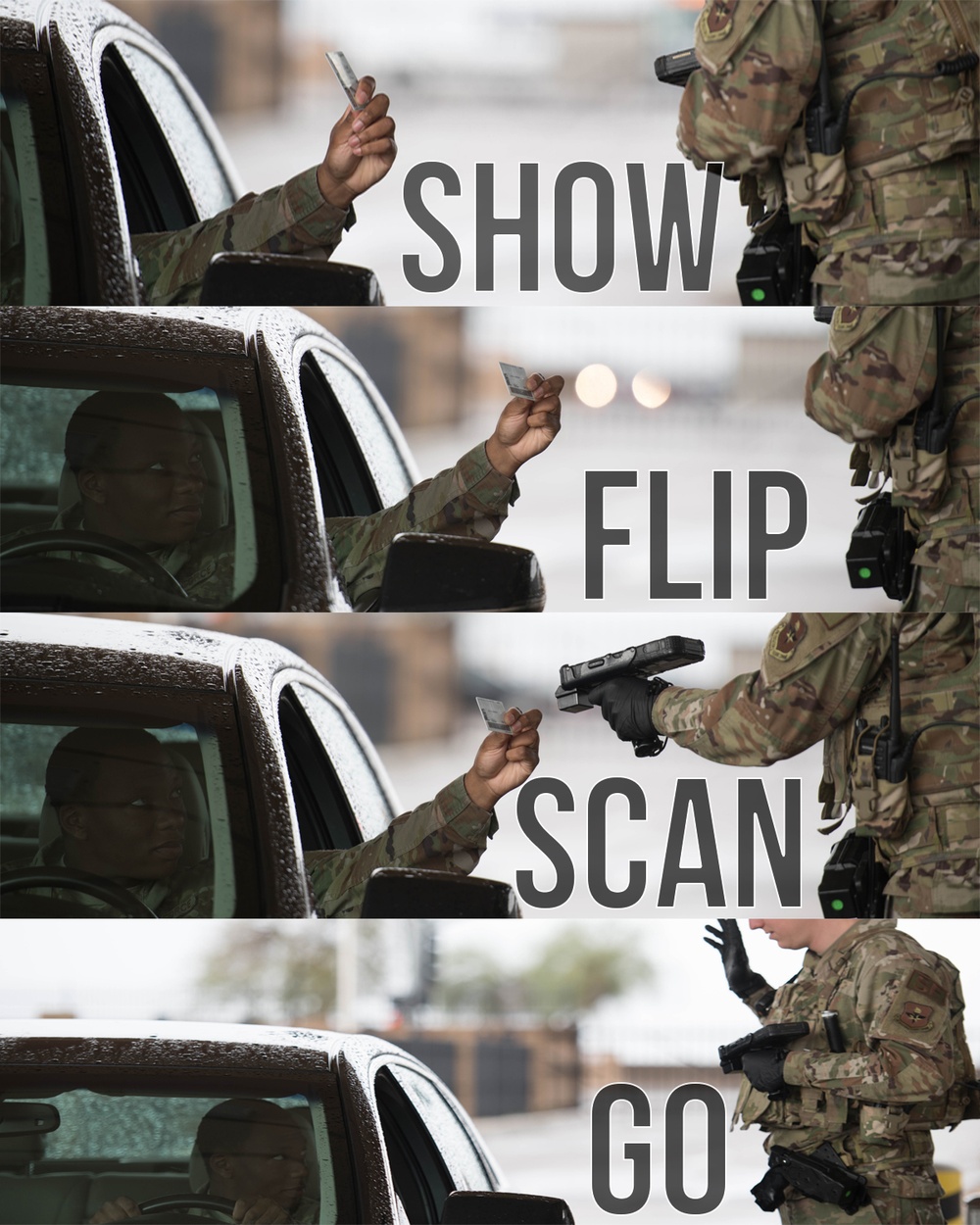 56th Security Forces Squadron Changes Gate Entry Procedures during COVID-19