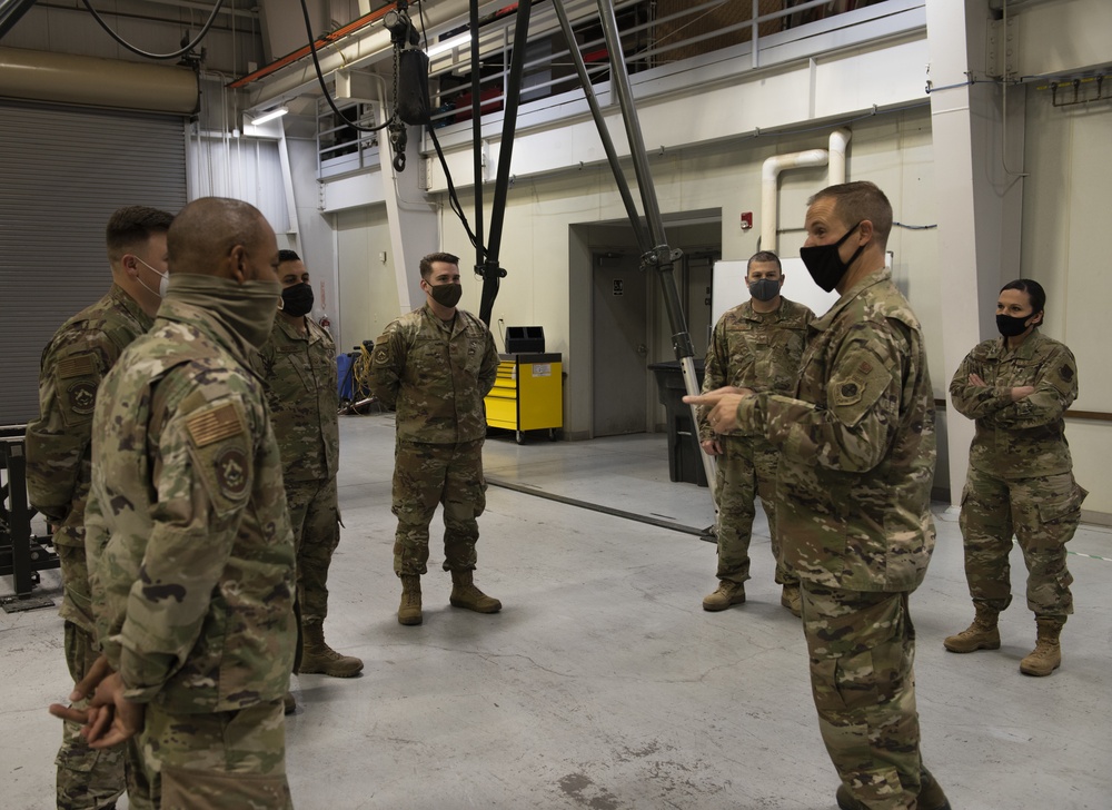 366th MUNS conducts bomb build training during immersion tour