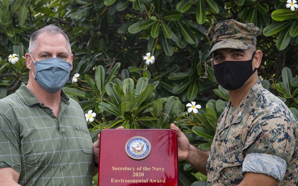 Col. Koumparakis awards base environmental
