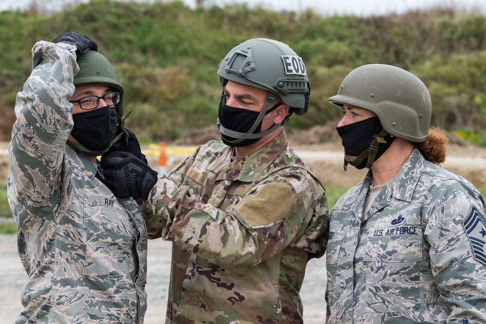 436th AW senior leaders hone combat skills at TALN