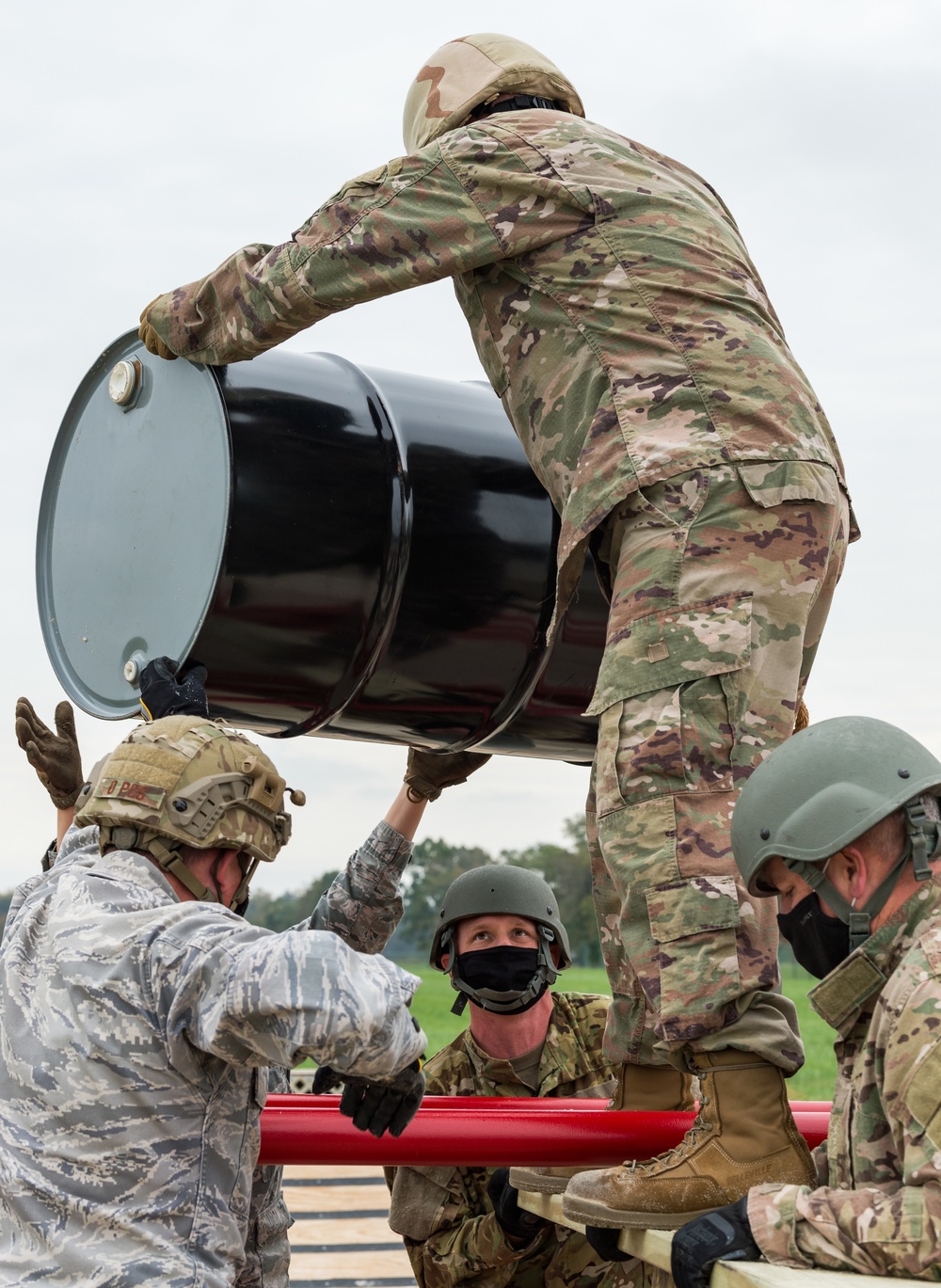 436th AW senior leaders hone combat skills at TALN