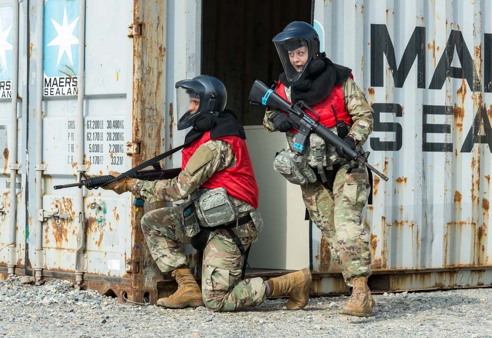 436th AW senior leaders hone combat skills at TALN