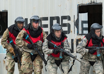 436th AW senior leaders hone combat skills at TALN