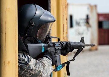 436th AW senior leaders hone combat skills at TALN