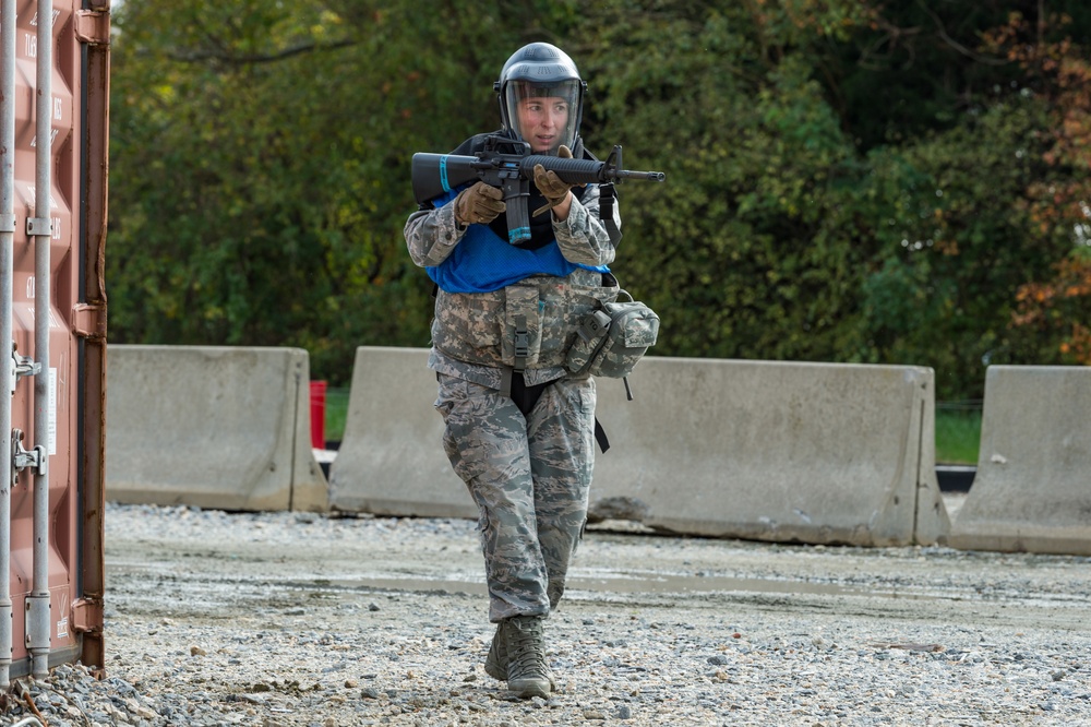 436th AW senior leaders hone combat skills at TALN