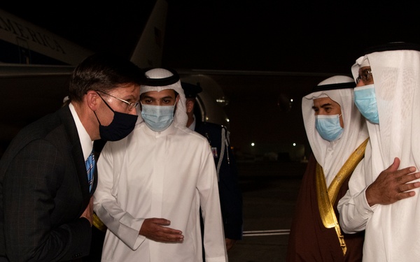 Secretary Esper Arrives in Bahrain