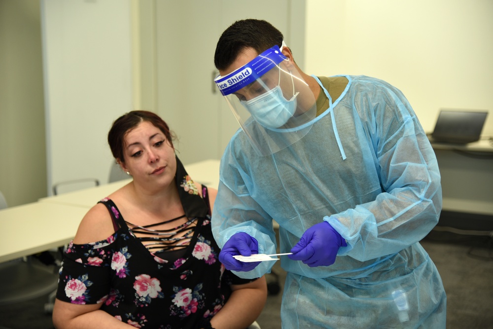 AZNG conducts COVID-19 point-of-care testing system training