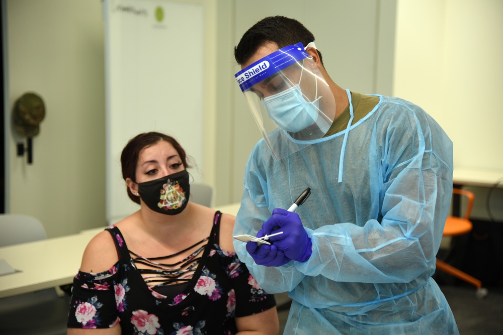 AZNG conducts COVID-19 point-of-care testing system training