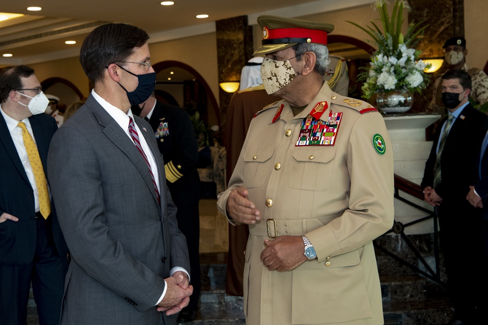 Secretary Esper Visits Bahrain