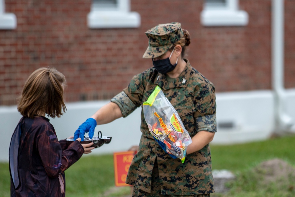 Headquarters and Support Battalion hosts Trunk or Treat 2020