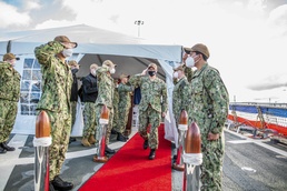 USS Cole Change of Command