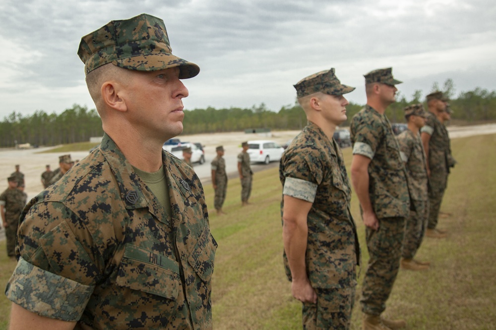 Camp Lejeune Marines recognized for G-36 Company Battle Course Range reconstruction efforts, enhancing training capabilities