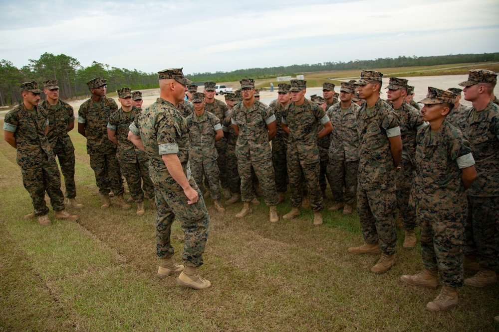 Camp Lejeune Marines recognized for G-36 Company Battle Course Range reconstruction efforts, enhancing training capabilities