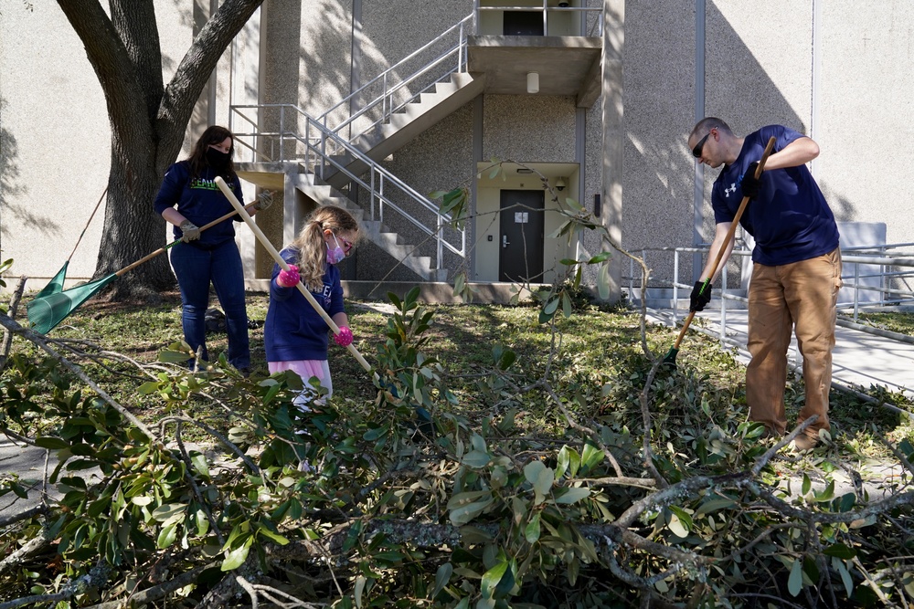 Keesler cleans up after Hurricane Zeta