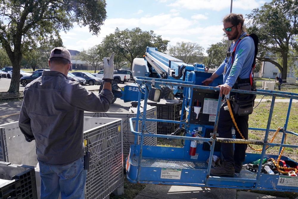 Keesler cleans up after Hurricane Zeta