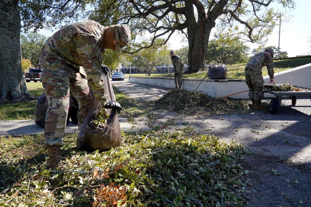 Keesler cleans up after Hurricane Zeta