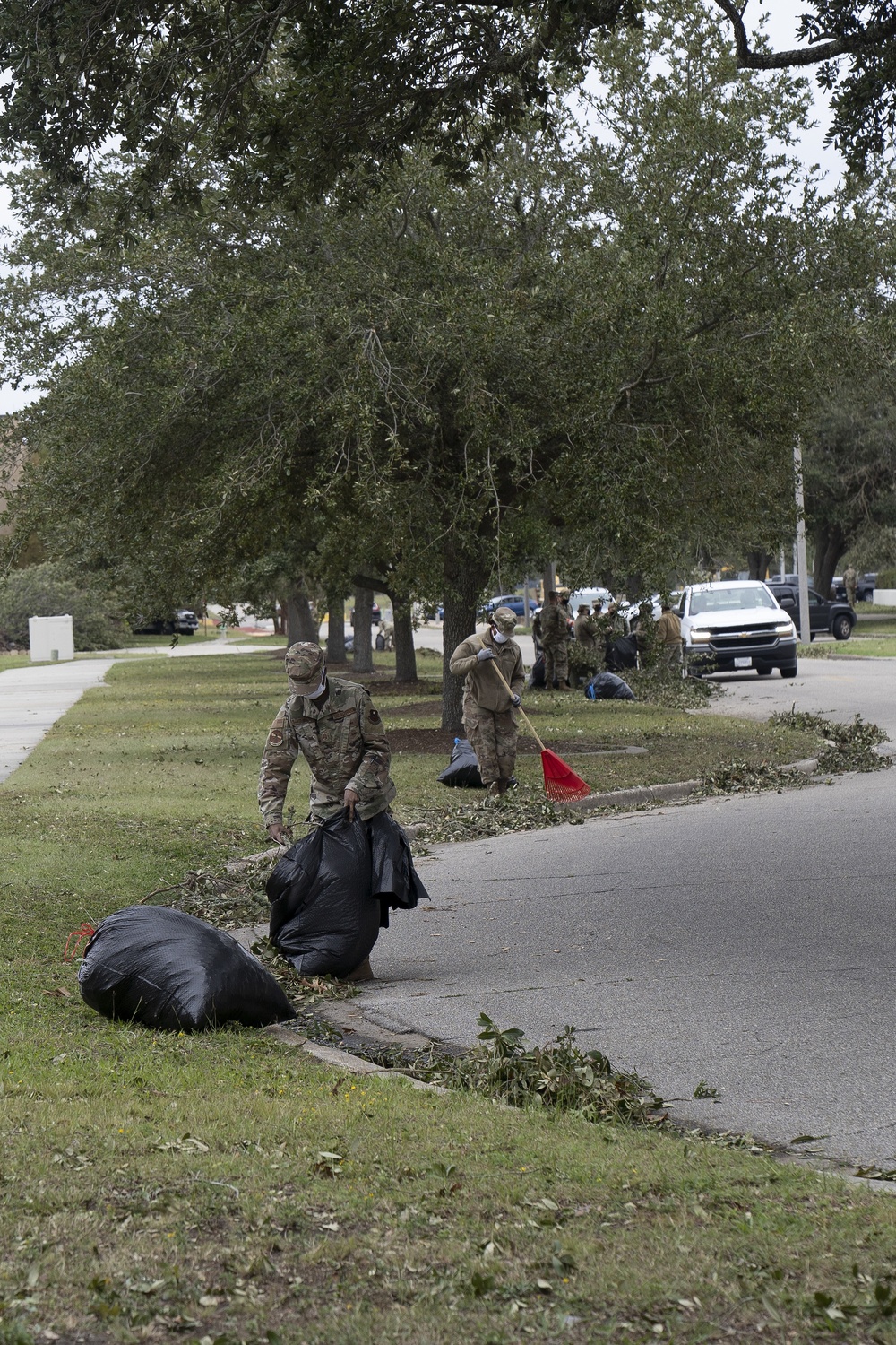 Keesler cleans up after Hurricane Zeta