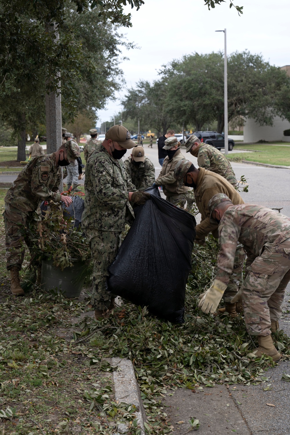 Keesler cleans up after Hurricane Zeta