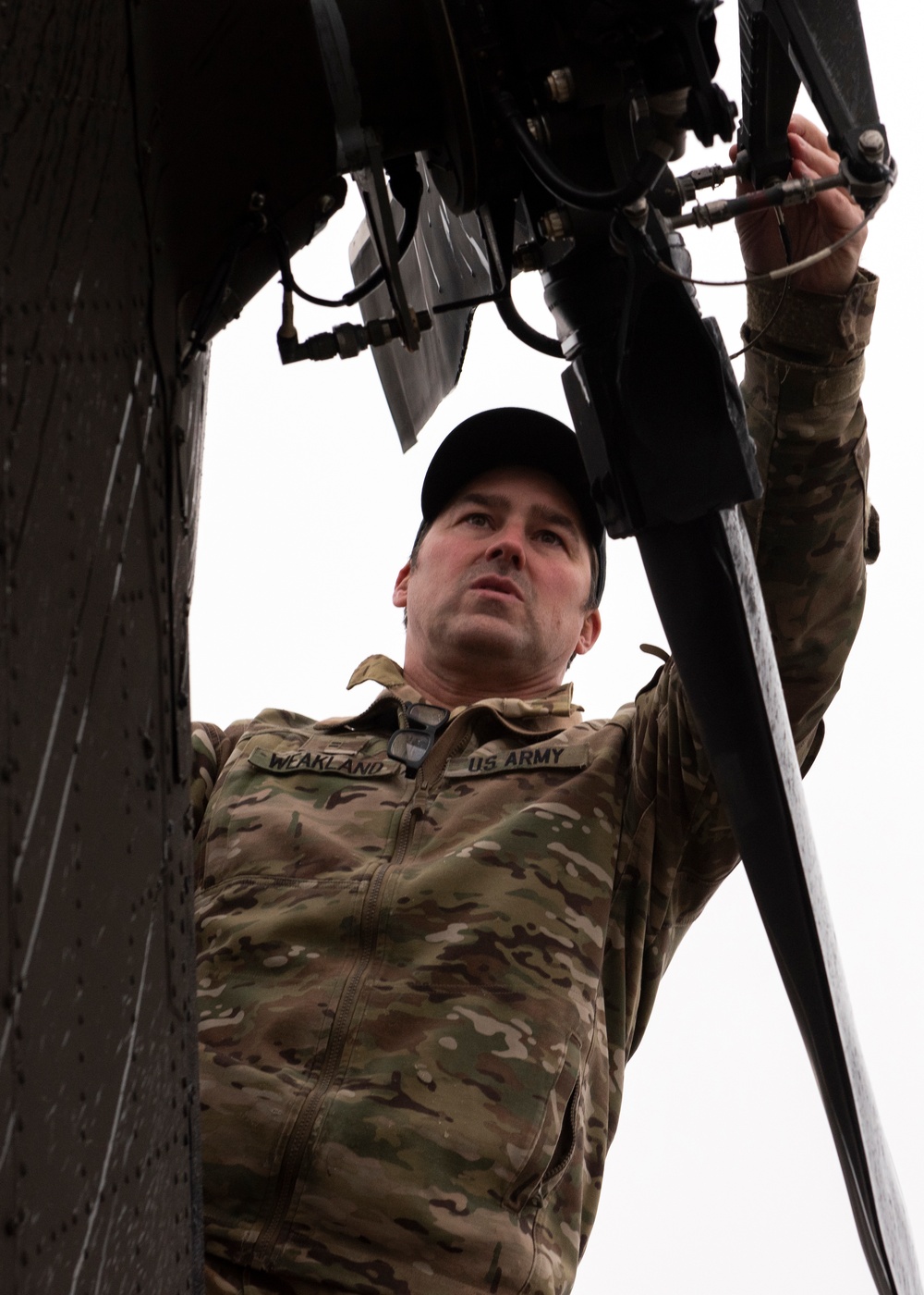 1/168th GSAB fire for aerial door gunnery